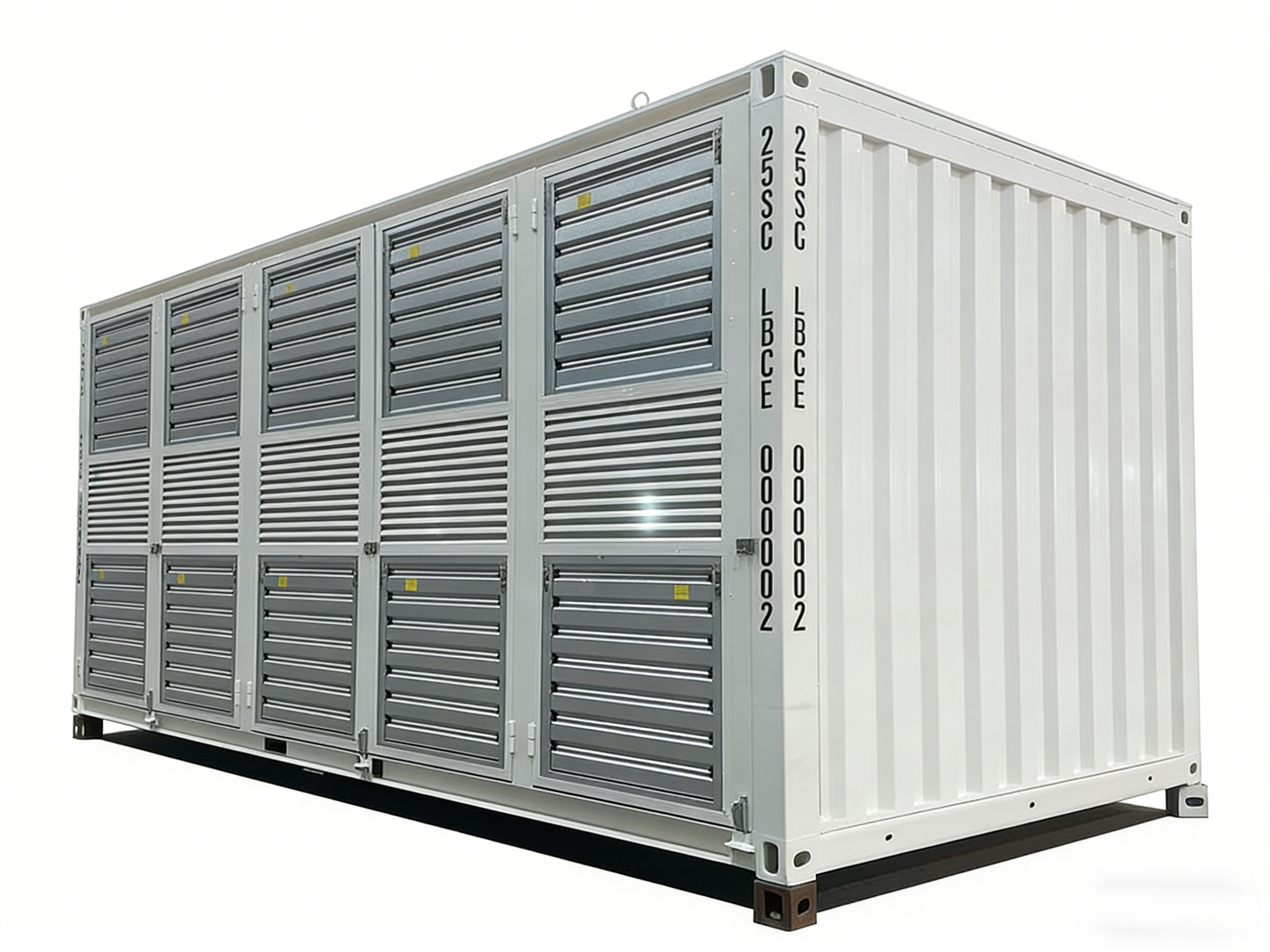 189 Slots 680KW Air Cooling Mining Container for ASIC Miner