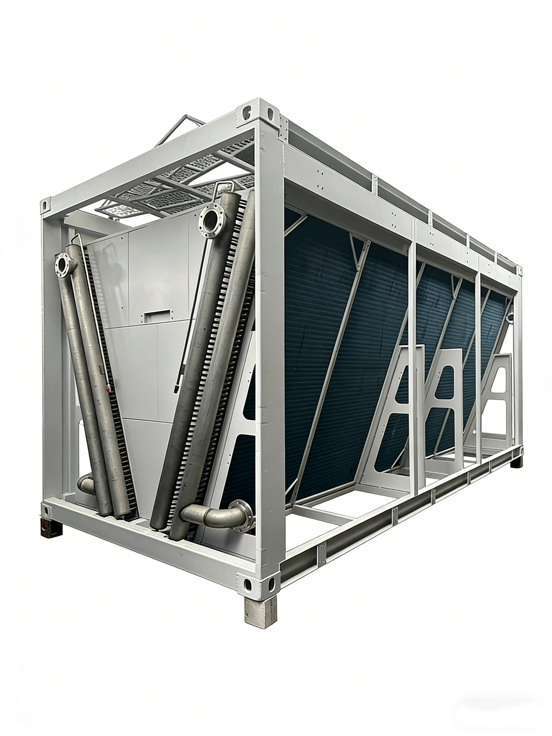 240 Slots 20-Foot 1.5MW Water Cooling Mining Container for Antminer view 1