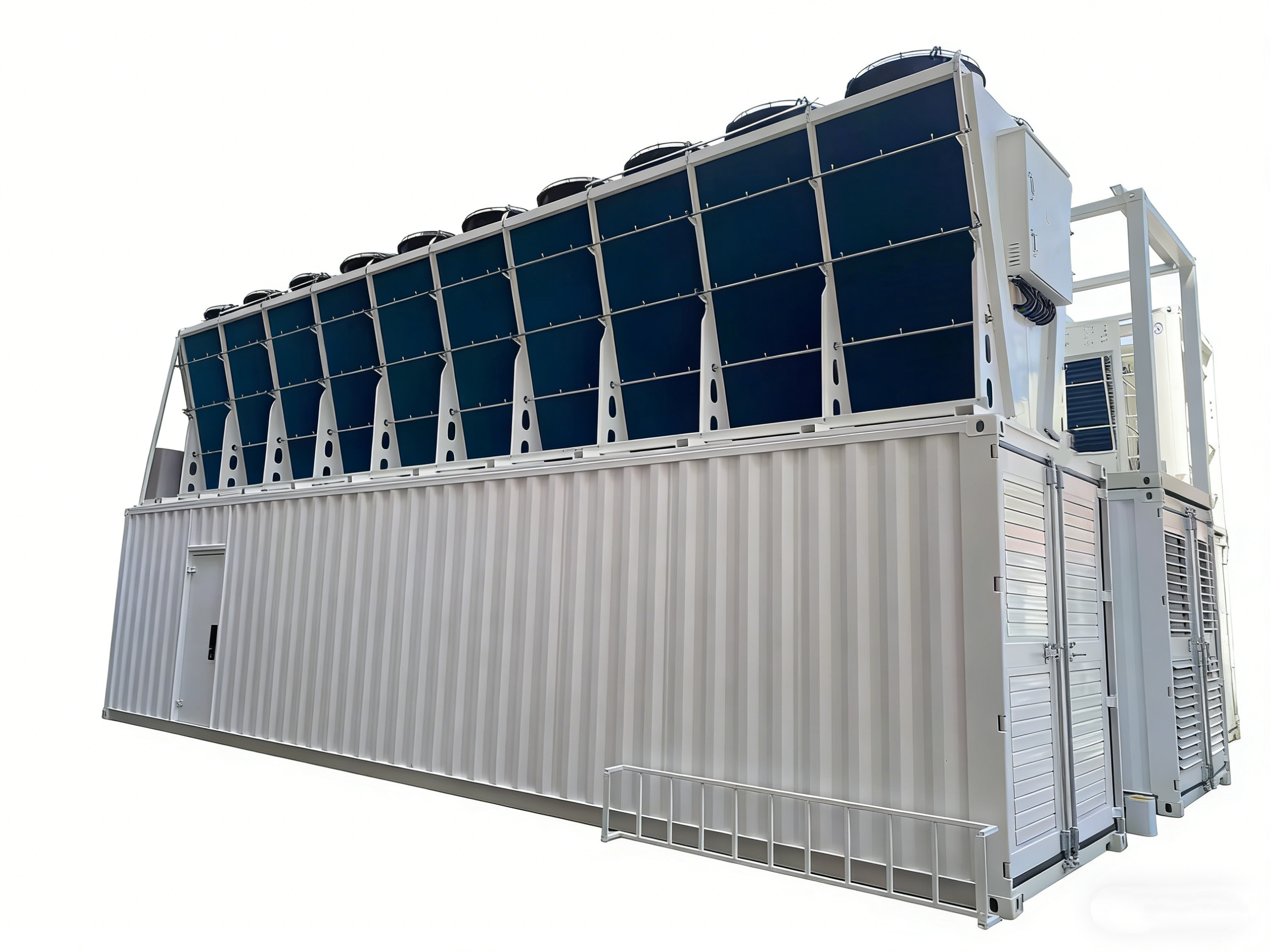 416 Slots 40-Foot 2.5MW Water Cooling Mining Container Cabinet For WhatsMiner